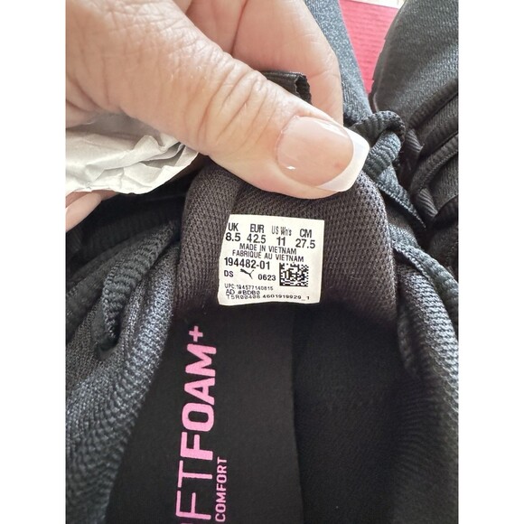 PUMA Riaze Prowl Size 11 Lace Up  Womens Black Sneakers Casual Shoes 19448201 - Picture 5 of 8